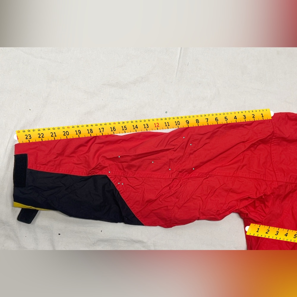 Vintage Marlboro Adventure Team Red Hooded Jacket Mens Large Windbreaker - Picture 10 of 12